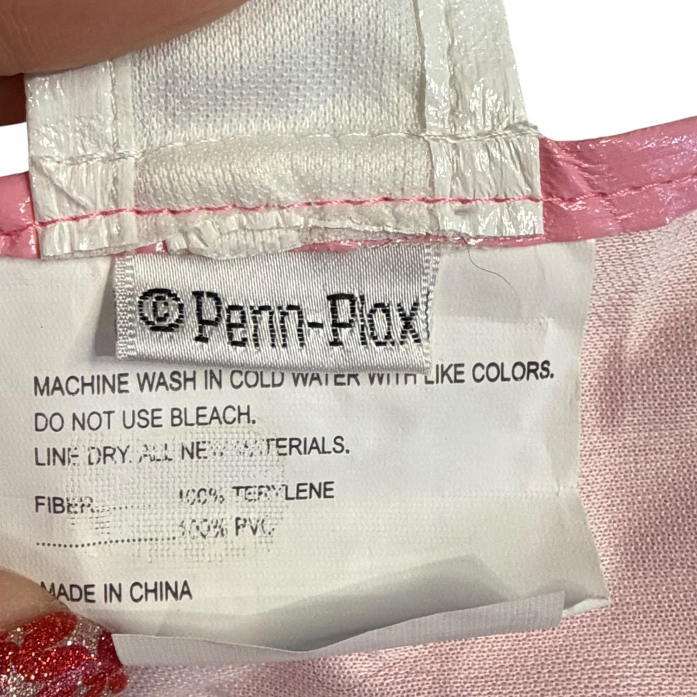 Pink & White Penn-Plax XXS Mini Dog Raincoat - Picture 8 of 13